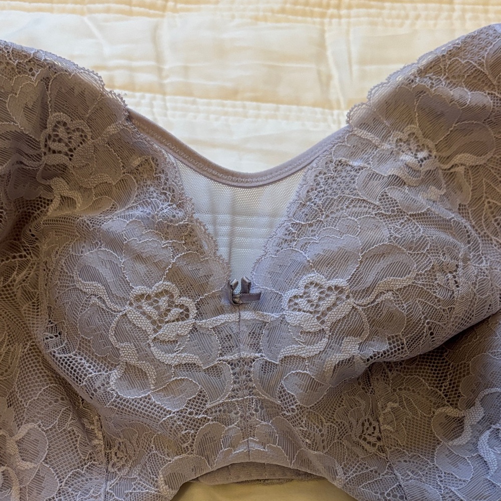 Cacique Lace Underwire Bra - Soft Purple